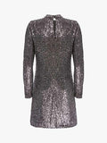 Velvet Sequin Mini Dress